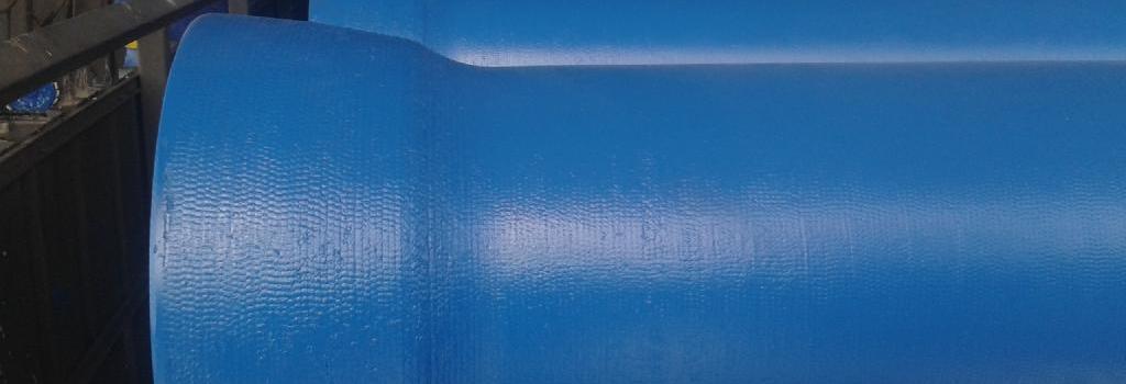 External Zn & Al Coating Plus Epoxy Layer